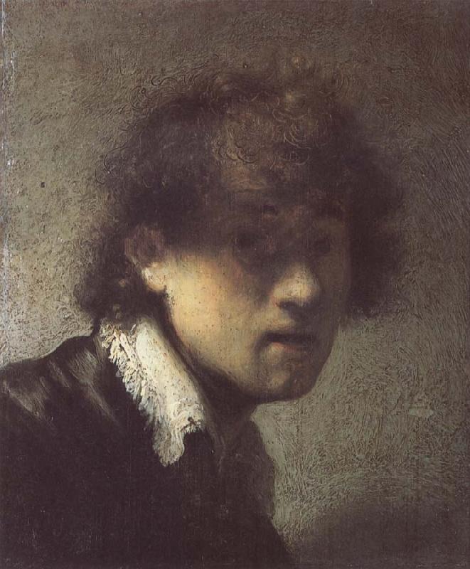 REMBRANDT Harmenszoon van Rijn Self-Portrait oil painting picture